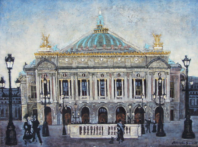 The Opera House in Paris