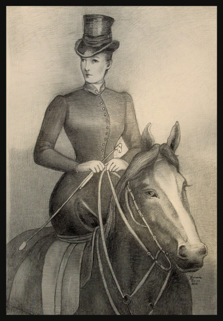 Woman Riding